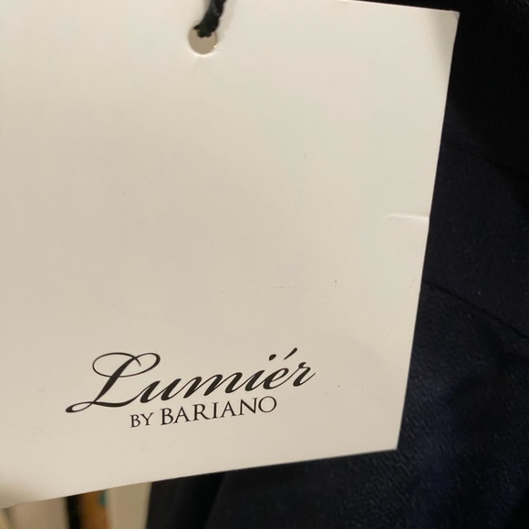 Brand New, Never Worn Navy Blue Cocktail Dress With Small Cutout - Picture 4 of 4